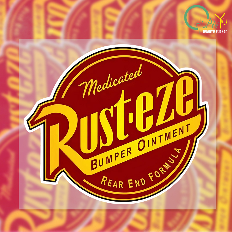 Motorcycle Gear Equipment - Creative RUSTEZE Car Sticker Accessories Vinyl