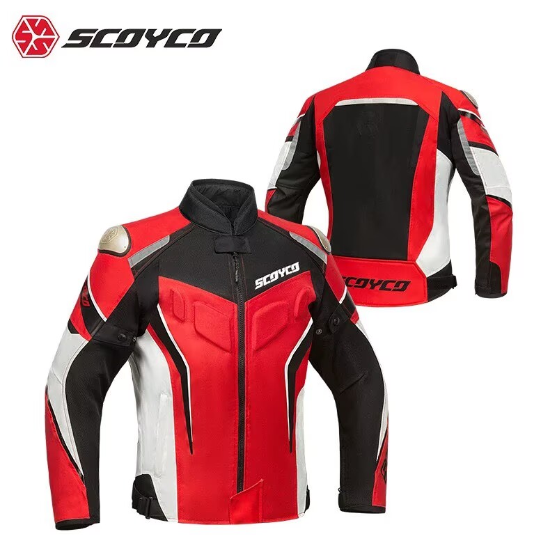 Motorcycle Gear Urban - SCOYCO Summer Ventilated Mesh CE Motorcycle