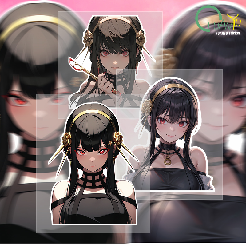Motorcycle Gear Equipment - Spy anime, beautiful girl avatar, fun