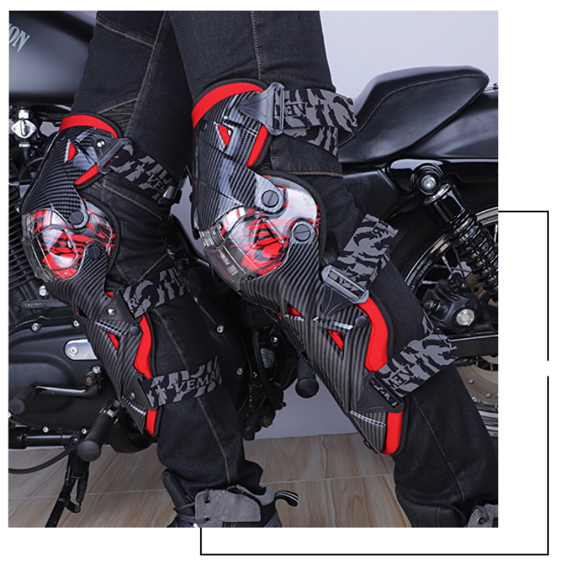 Motorcycle Gear Urban - VEMAR Urban Off-Road Knee Pads Impact-Resistant