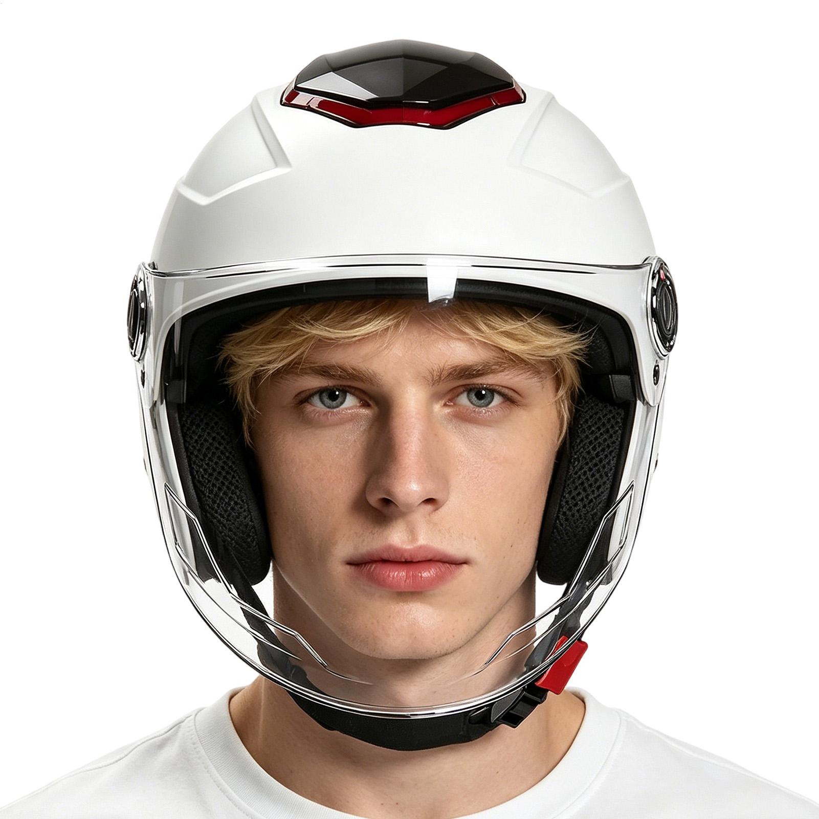 Motorcycle Helmet Breathable S - Motorcycle Gear Urban recension och pris