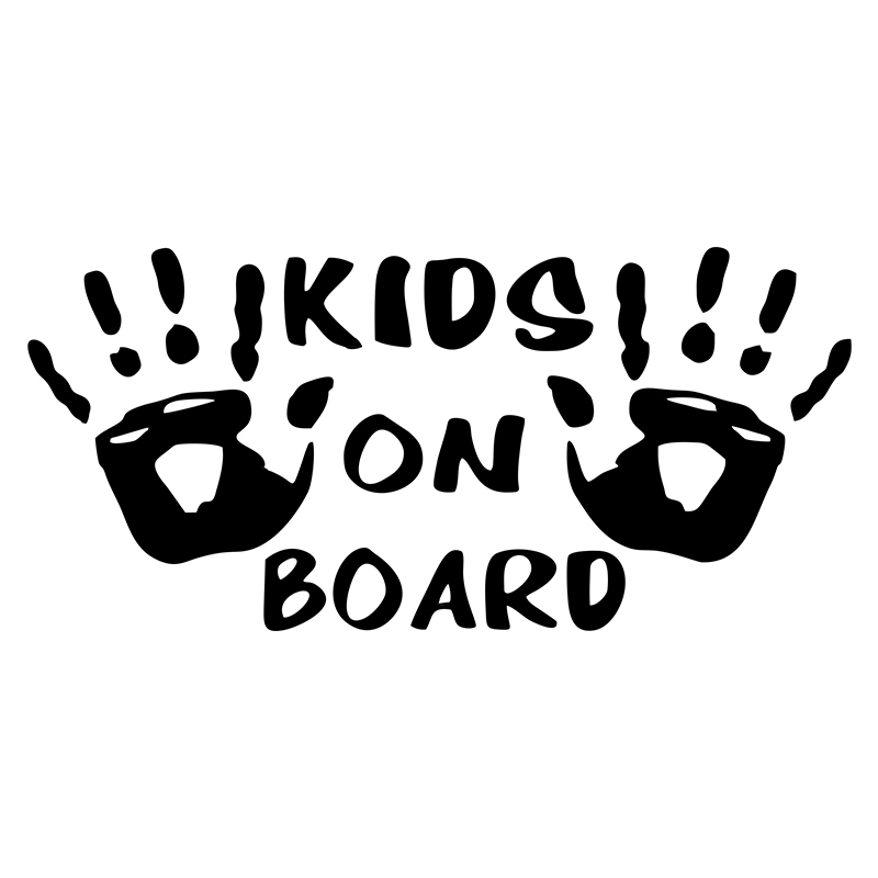 3D Car Sticker KIDS ON BOARD C - Motorcycle Gear Equipment recension och pris