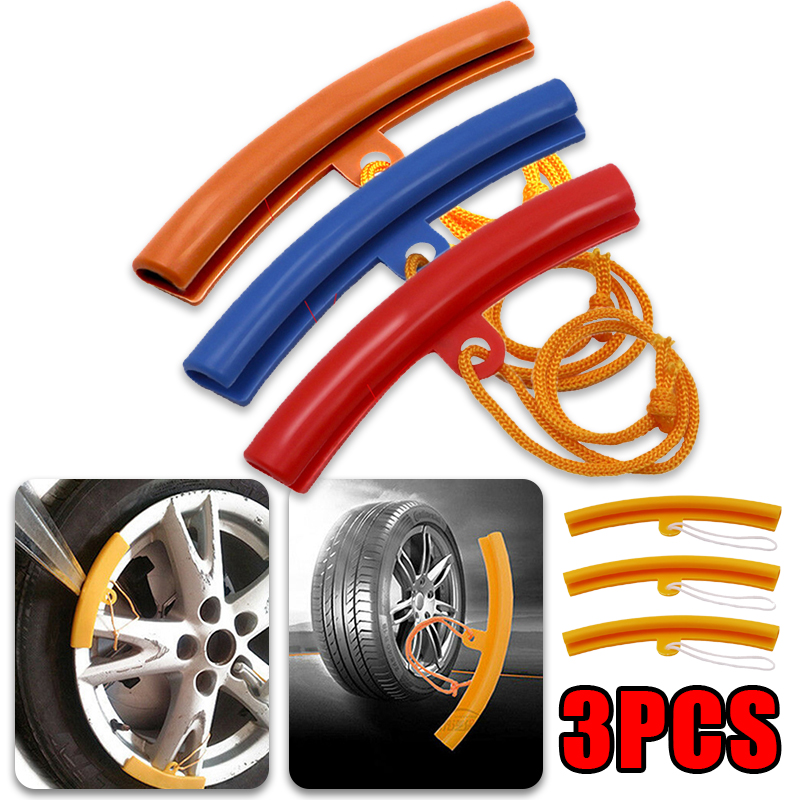 3pcs Car Wheel Guard Rim Prote - Motorcycle Gear Exchange recension och pris