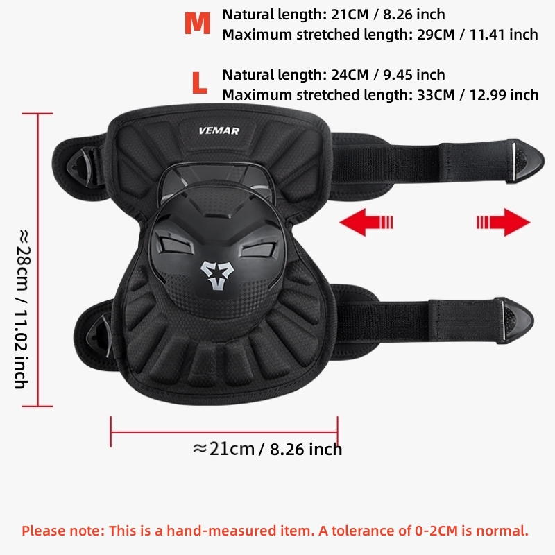 VEMAR Urban Motorcycle Knee Pa - Motorcycle Gear Urban recension och pris