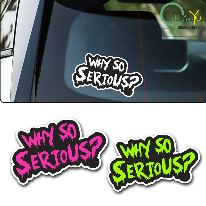Why So Serious English Funny C - Motorcycle Gear Equipment recension och pris