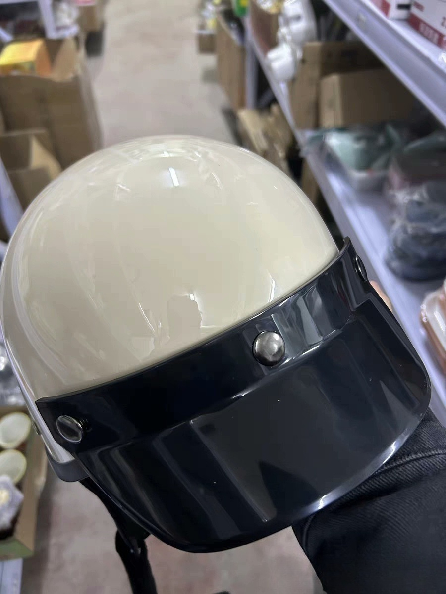 Vintage Retro Half Face Motorc - Motorcycle Gear Urban recension och pris