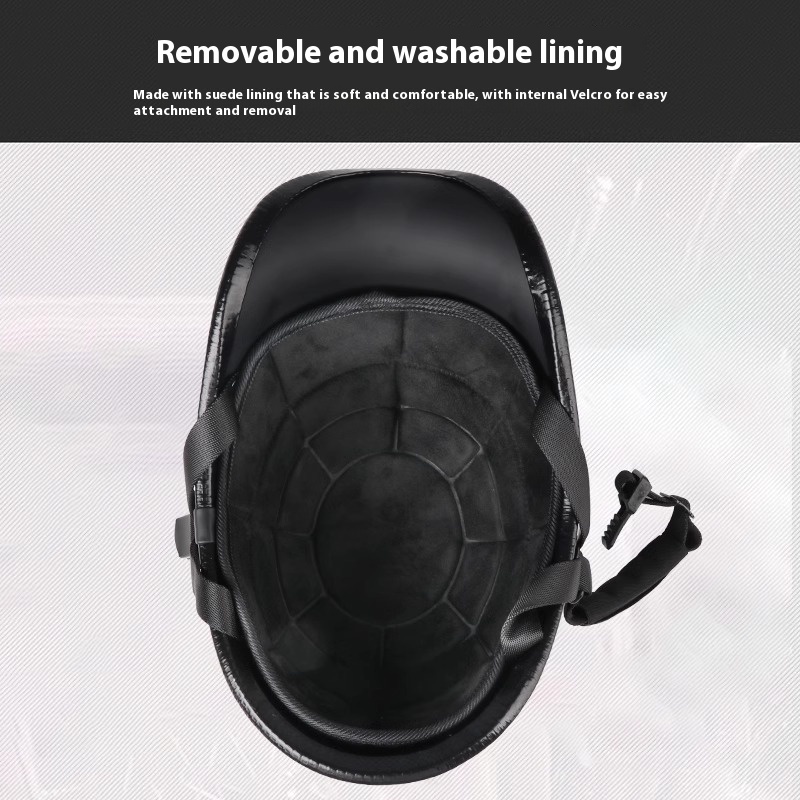 Retro Street Motorcycle Helmet - Motorcycle Gear Urban recension och pris