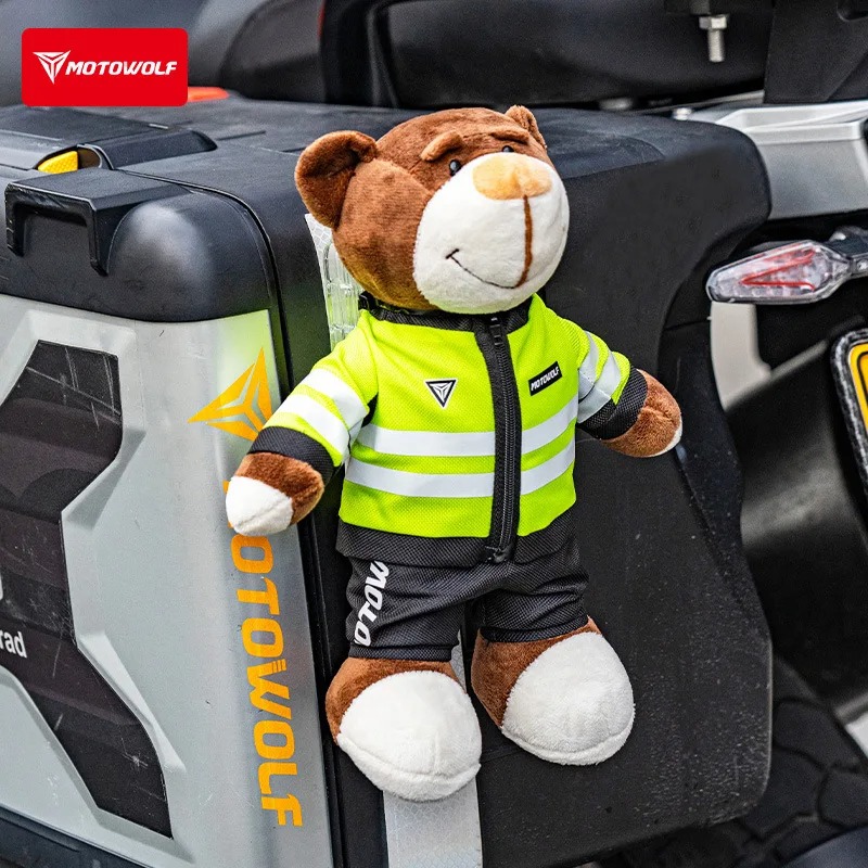 Motorcycle Decoration Bear Dol - Motorcycle Gear Pants recension och pris