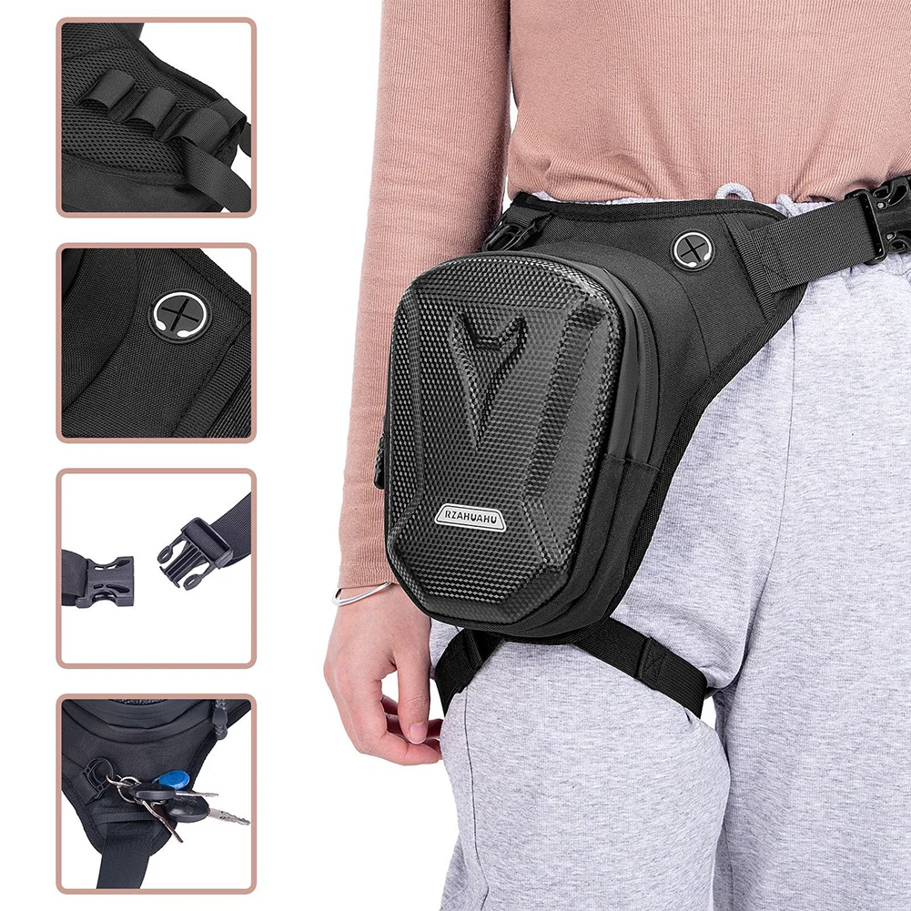 Motorbike Drop Waist Leg Bag E - Motorcycle Gear Bag recension och pris