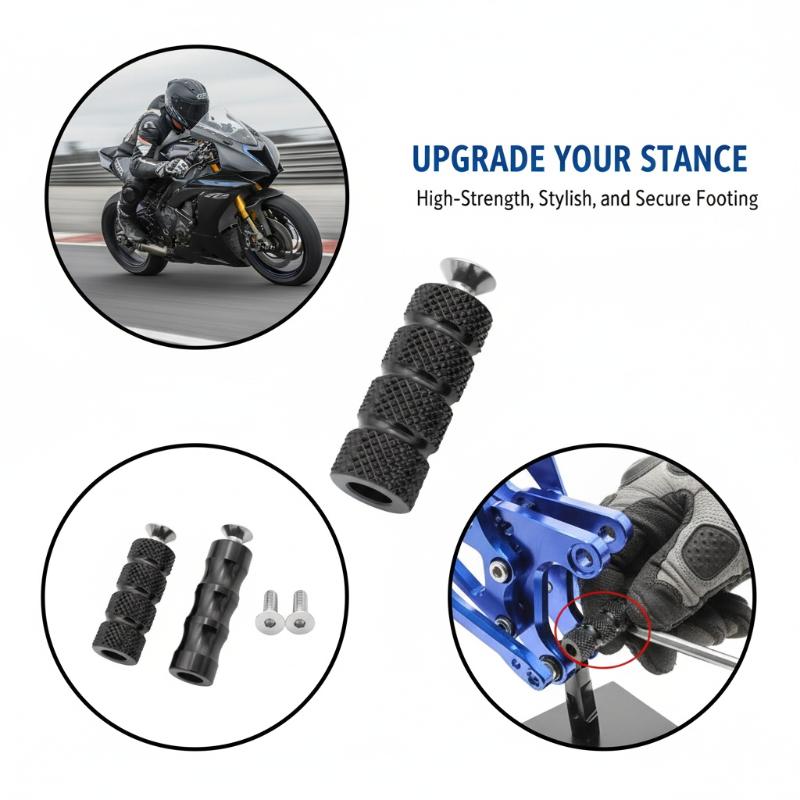 M6 Universal Motorcycle Foot P - Motorcycle Gear Urban recension och pris