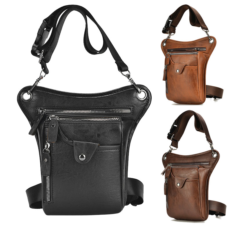 Vintage Men Waist Fanny Pack D - Motorcycle Gear Bag recension och pris